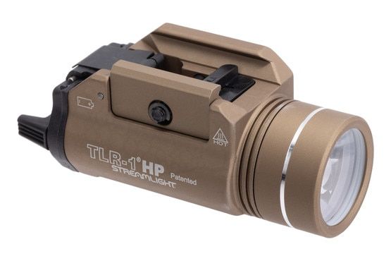 Streamlight TLR-1 HP Tactical Weapon Light with FDE anodized finish